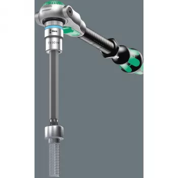 Wera 8767 C TORX HF 3 Zyklop Juego de llaves de vaso TORX de 1/2 pulgadas, 9 piezas