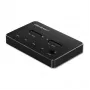 Qoltec 50310 Base de acoplamiento 2x SSD M.2 SATA NGFF USB Type-C