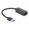 Adaptador USB Type-A macho a LAN 2,5 Gigabit DeLOCK 66646