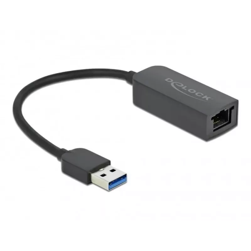 Adaptador USB Type-A macho a LAN 2,5 Gigabit DeLOCK 66646