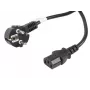 Cable de alimentación Lanberg CA-C13C-11CC-0100-BK negro 10 m conector hembra C13 CEE7/7