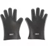 Weber 7017 Guantes de silicona para barbacoa negros