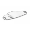 Sanitas SHK 55 Easyfix almohadilla térmica multifunción, velour, 3 niveles de temperatura, 59 x 30 cm, blanco/gris
