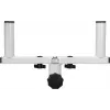 Horquilla para soporte de micrófono Omnitronic GBE-1 blanco – accesorio para soporte de micrófono, horquilla de repuesto