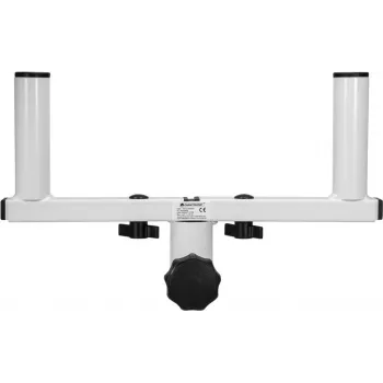 Horquilla para soporte de micrófono Omnitronic GBE-1 blanco – accesorio para soporte de micrófono, horquilla de repuesto