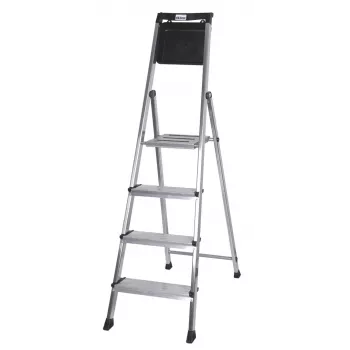 Escalera plegable Krause Secury plata