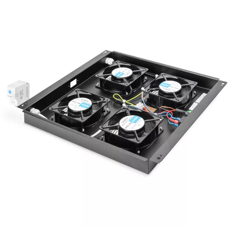 Unidad de refrigeración de techo Digitus DN-19 FAN-4-B-N
