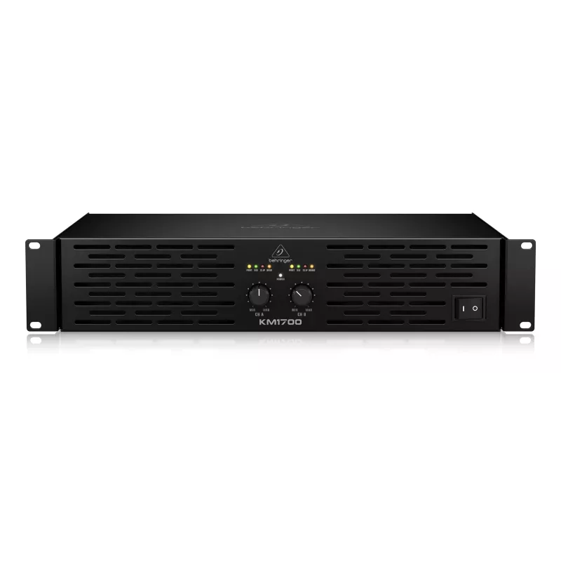 Behringer KM1700 amplificador de audio performance/escenario negro
