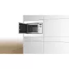 Microondas de encastre solo Bosch BFL523MW3, 800 W, 20 L, blanco, táctil y mando giratorio