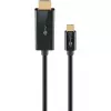 Cable Goobay USB-C a HDMI 4K a 60 Hz 2 m negro – conector macho > HDMI (75697)