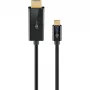 Cable Goobay USB-C a HDMI 4K a 60 Hz 2 m negro – conector macho > HDMI (75697)