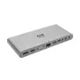 Eaton Tripp Lite Dock USB-C, Triple Display - 4K HDMI/DisplayPort, VGA, USB 3.2 Gen 1, Hub USB-A/USB-C, GbE, carga PD 100W, cables de alimentación internacionales - Estación de acoplamiento - USB-C