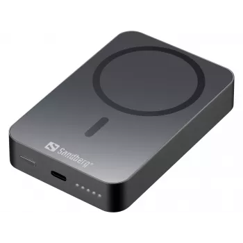 Cargador portátil Sandberg Mag Wireless Powerbank 10000 ALU, 10000 mAh
