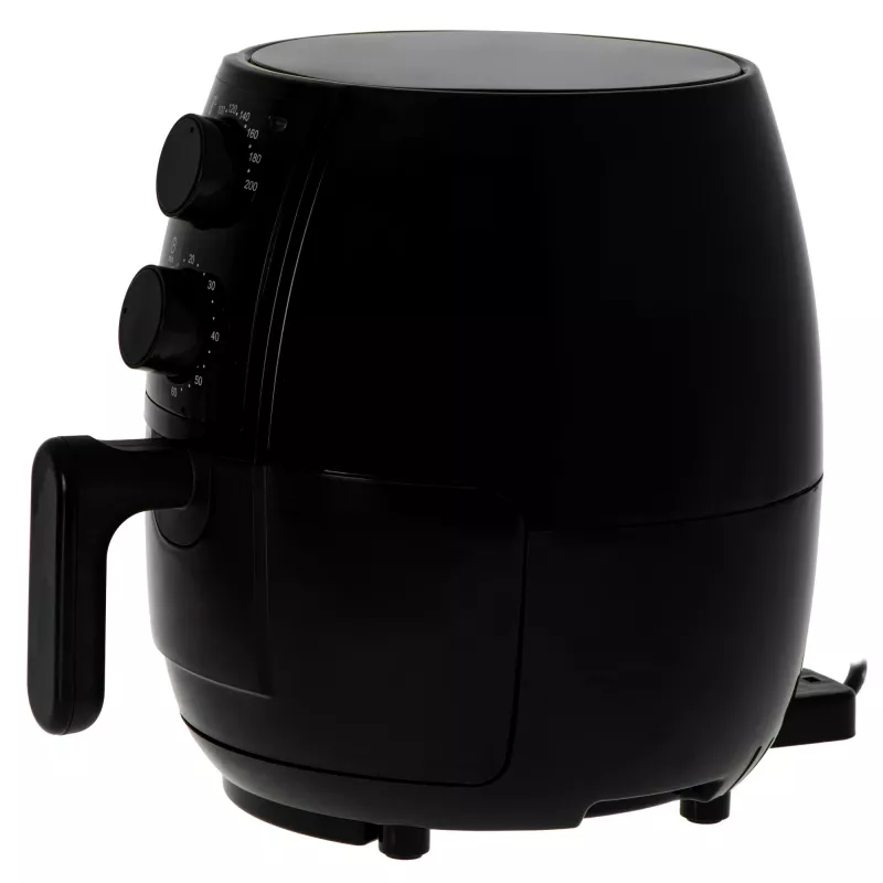 Freidora de aire Adler AD 6312 — 2,5 L, 1600 W, negra, 80–200 °C, temporizador de 60 minutos
