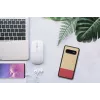 Funda para smartphone Man and Wood para Galaxy S10 — Miss Match negro