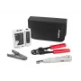 Set de herramientas de red LANBERG comprobador pelacables crimpadora NT-0301 – soporte para conector RJ-12