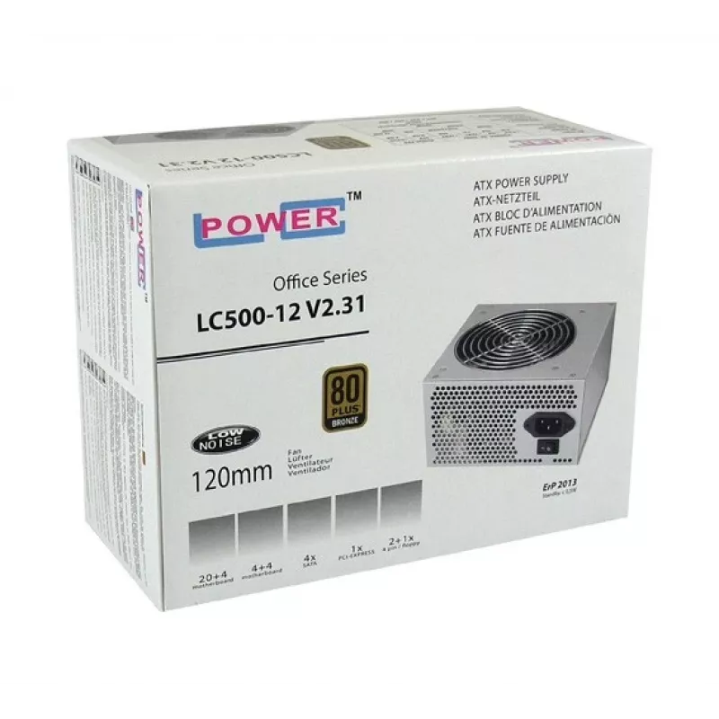 Fuente de alimentación LC-Power LC500-12 V2.31 350 W