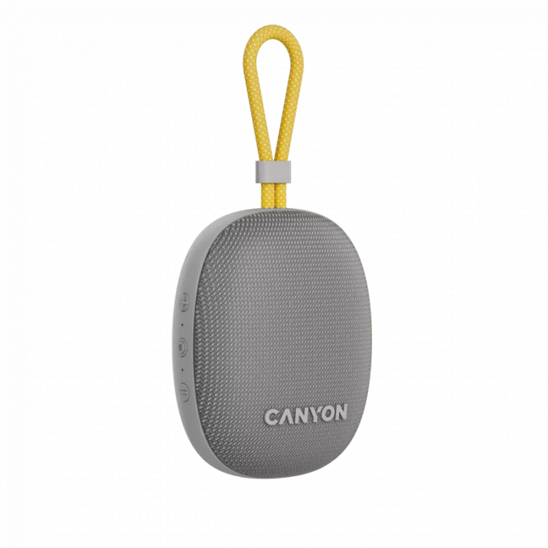 Canyon OnMove 12 - altavoz Bluetooth v5.3 portátil - 5W - TWS - IPX7 - 12 horas - carga USB-C