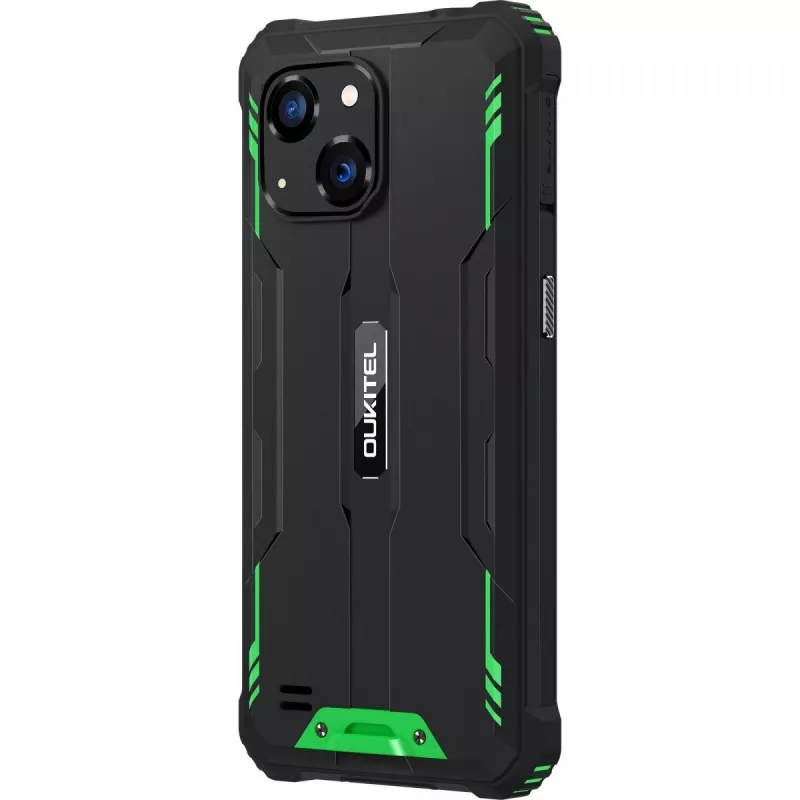 Oukitel G2 smartphone 4G, 6 pulgadas, 4/64 GB, 6300 mAh, IP69K, Dual SIM, Android 14, verde (sin cargador)