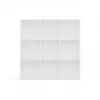 Estantería MALAX 3x3 H blanco