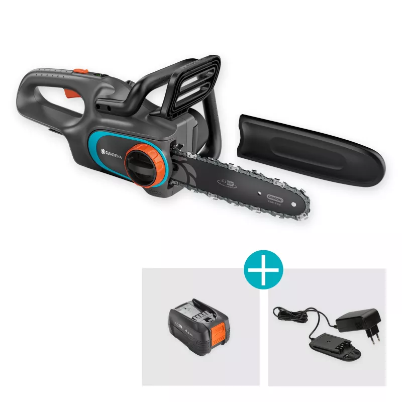 Motosierra Gardena PowerSaw negra