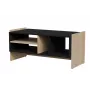 Banco/mesa Cama PORTO 100x50x46 roble/negro