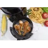 Freidora de aire PRIME3 SAF31 – 2,5 L, 1200 W, freidora de aire sin aceite, negra
