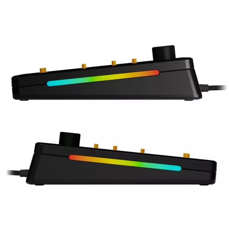 Teclado mecánico GLORIOUS GMMK 3 PRO Barebones factor de forma 75% USB RGB LED Negro