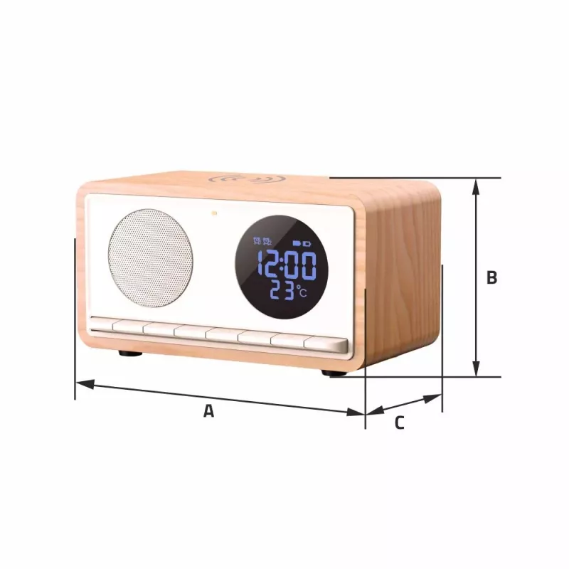 Manta RDI912W Rimini radio despertador, blanco