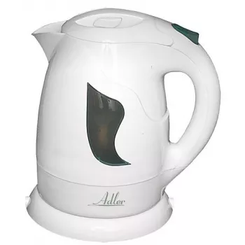 Hervidor de agua Adler AD 08 w 1 L 850 W blanco