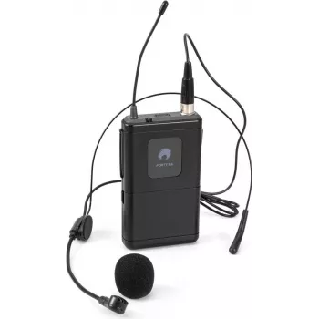 Omnitronic PORTY-8A transmisor inalámbrico de petaca 863.1 MHz con micrófono de diadema