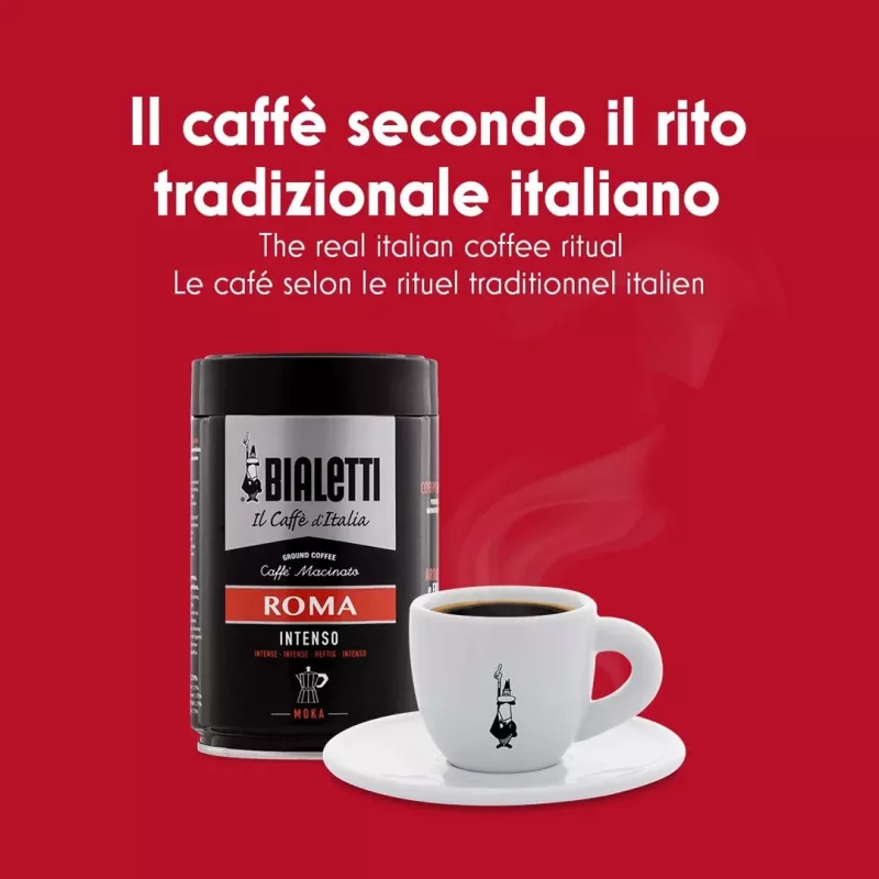 Bialetti Moka Express Cafetera Moka 0,06 L Aluminio, Negro
