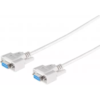 Cable Sub-D ShiverPeaks CO 78042-2, 1,8 m, 2×9 pines (conector hembra/macho)