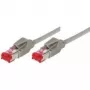 Cable de red Ethernet Tecline 74400 gris