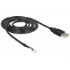 Cable de cámara DeLOCK 95986 1,5 m negro