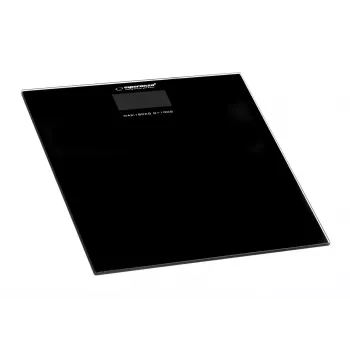 Esperanza EBS002K báscula de baño báscula de baño electrónica cuadrada negra