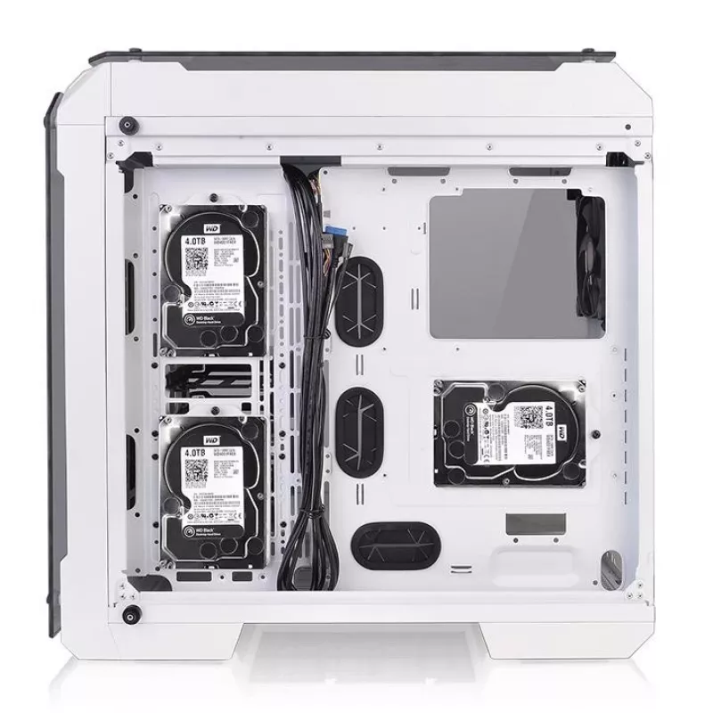 Caja View 71 Riing Tempered Glass E-ATX Full Tower - Snow Edition