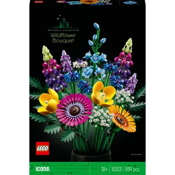 LEGO Icons ramo de flores silvestres set 10313, multicolor