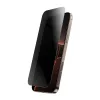 Cristal templado con privacidad Crong para iPhone 16 Pro Max — antirreflejos, resistente a arañazos