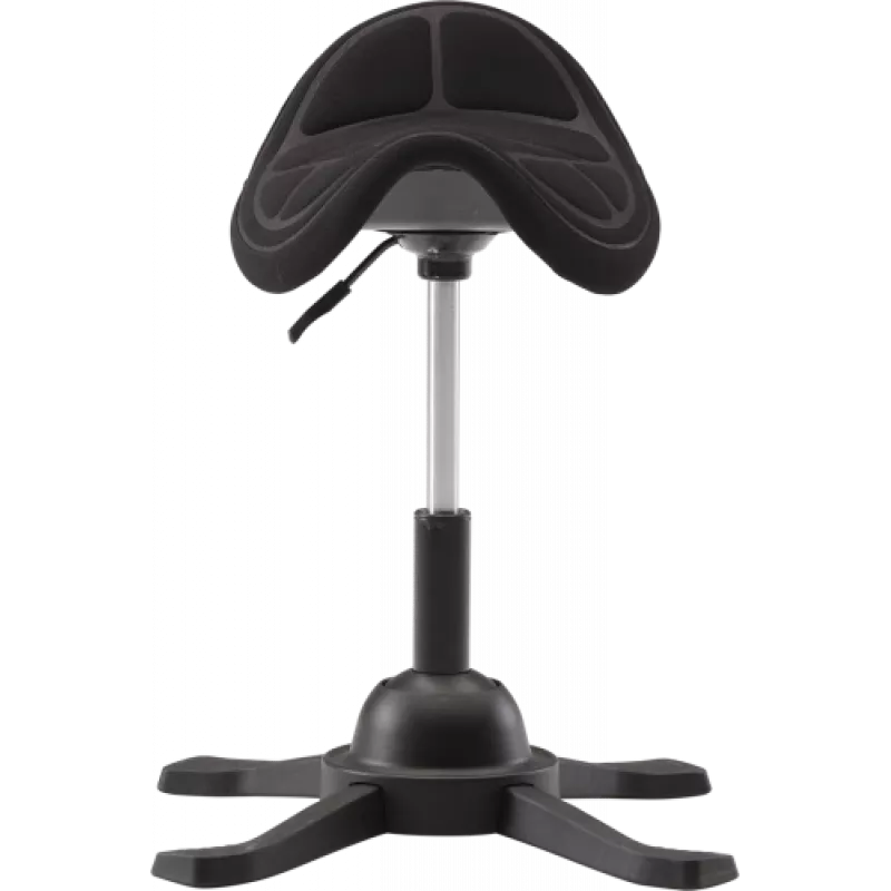 Silla ergonómica de equilibrio up up Toronto tejido negro con pistón de gas más largo