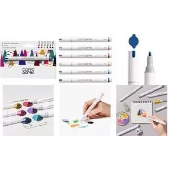 Set de rotuladores de maquetación COPIC acrea 0,8 mm, 6 uds.