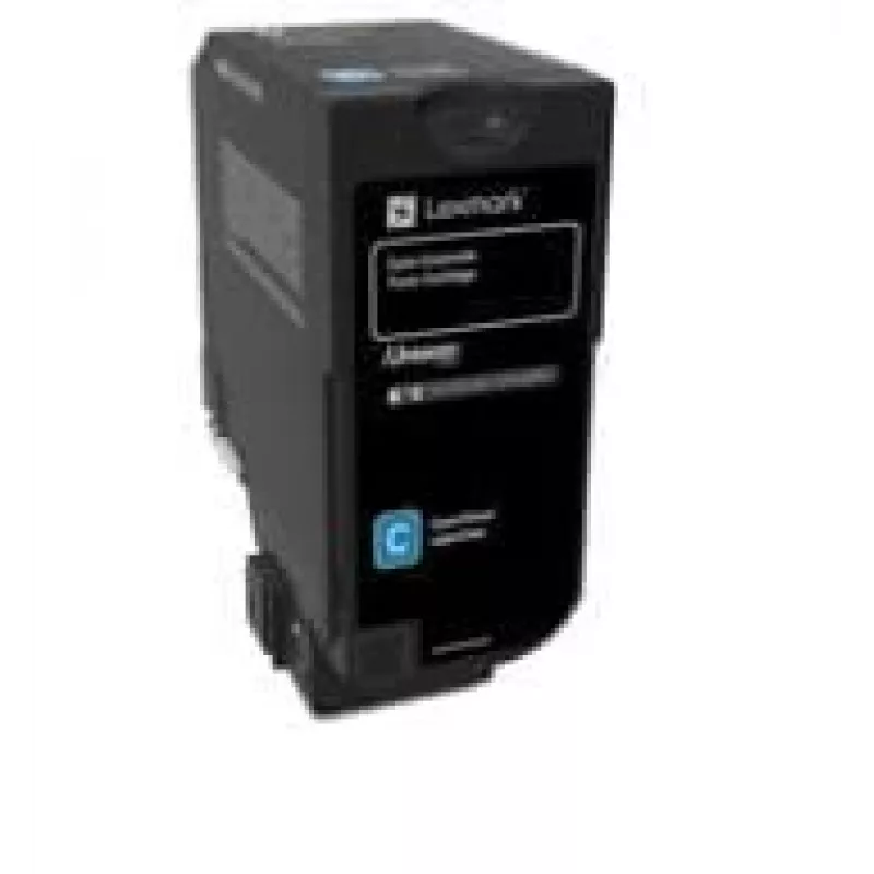 Cartucho de tóner Lexmark 74C20CE 2500 páginas Cian