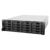 Servidor NAS en rack Synology RS2825RP+ 16 bahías (3U) V1780B 3,35 GHz, 8 GB DDR4, compatibilidad HDD/SSD, gris