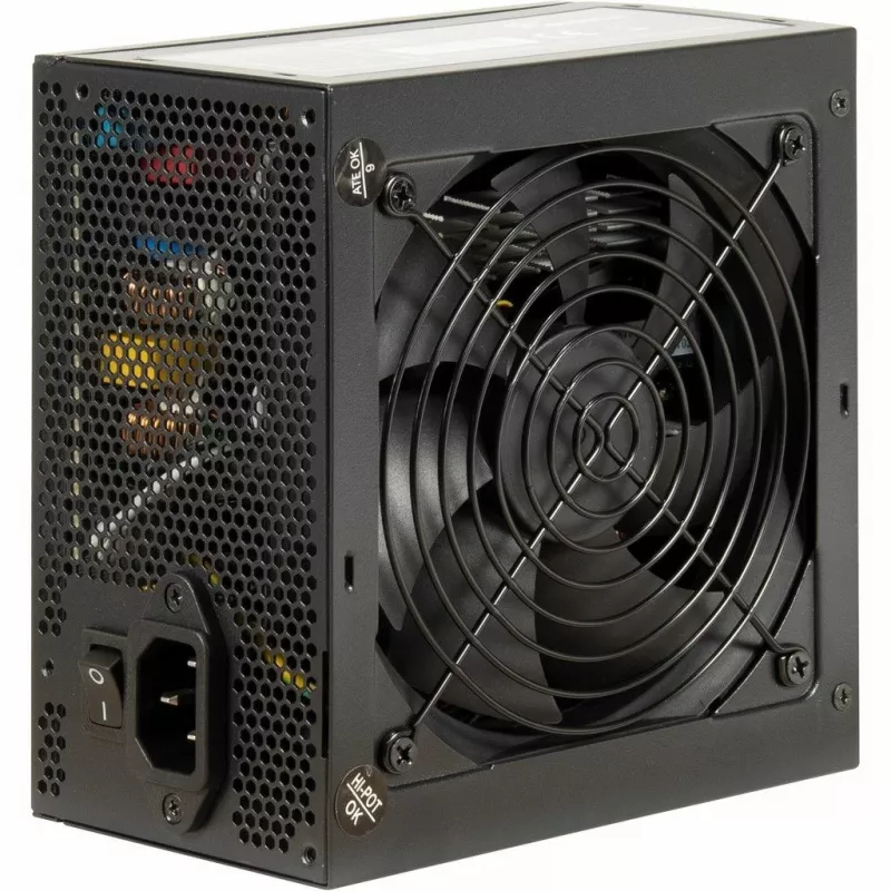 Fuente de alimentación Inter-Tech ArgusNT BPS-500 500 W 20+4 pin ATX ATX Negra