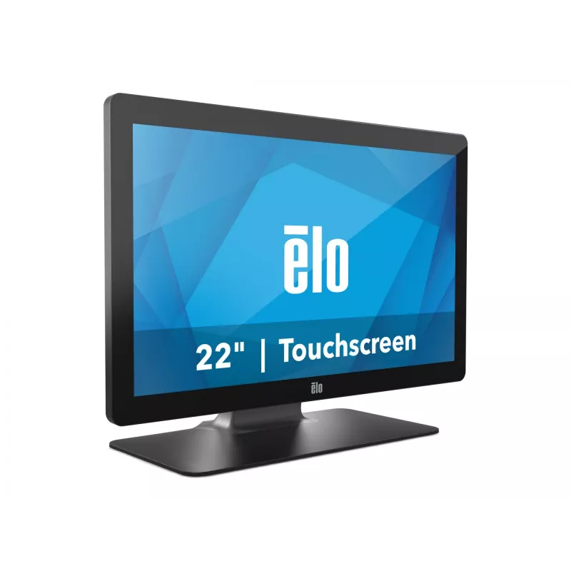 Monitor ELO 2202L 22 pulgadas FHD táctil capacitivo de 10 puntos USB antirreflejo sin marco con soporte