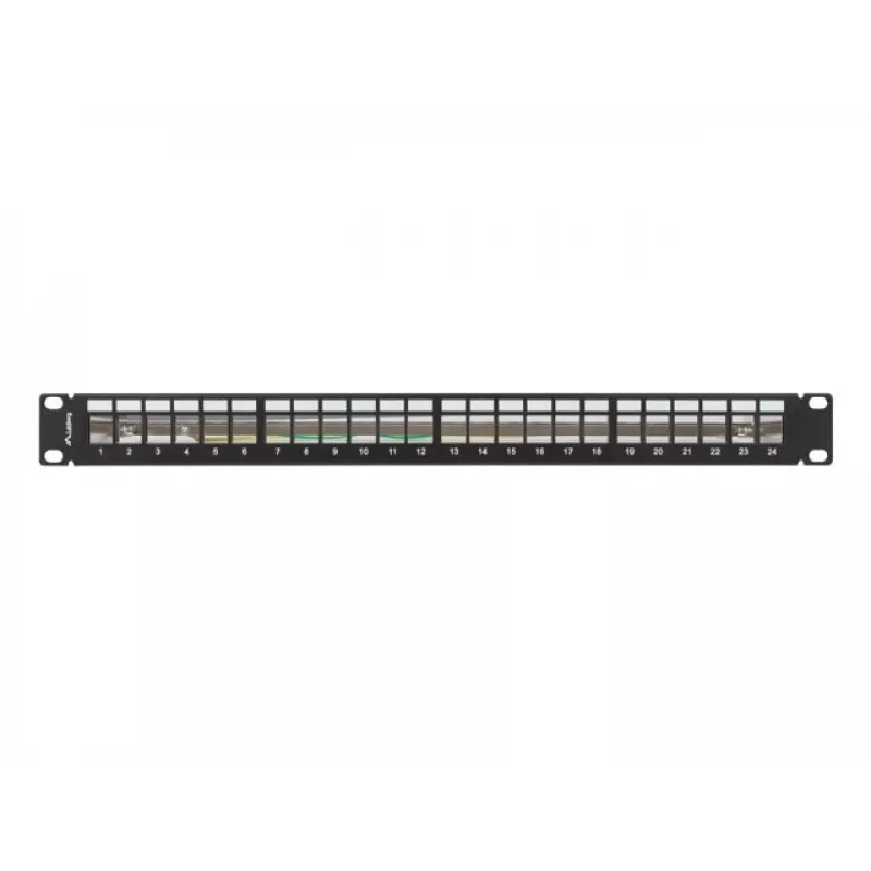 Patch panel vacío 24 puertos 1U 19