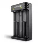 Cargador de pilas everActive LC200 Hogar USB, 2 compartimentos, Li-Ion, compatible con A/AA/AAA/AAAA/C/D, entrada 5 V, salida 4,2 V, negro