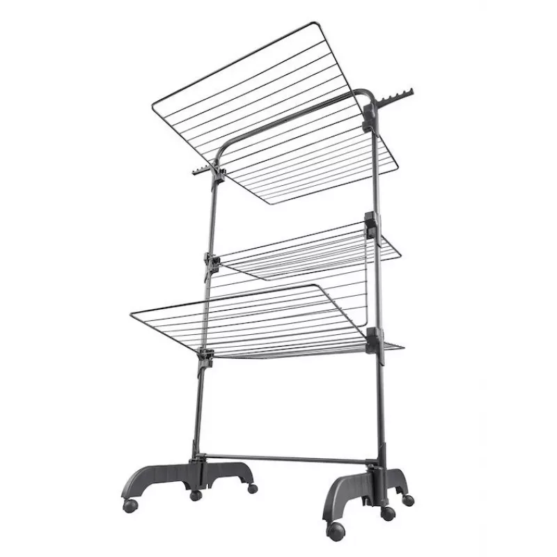 Leifheit Comfort Tower 420 tendedero vertical, negro