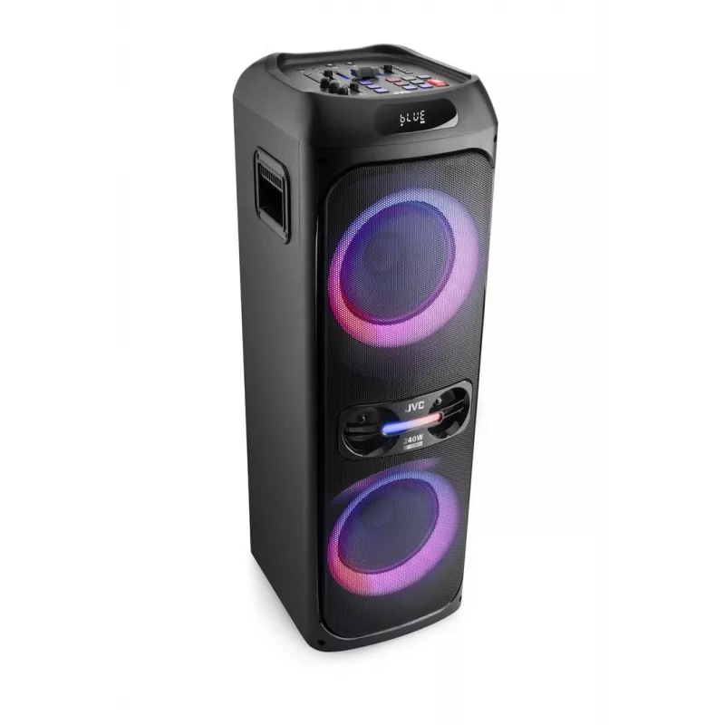 Altavoz de fiesta portátil JVC XS-EP624B — negro, a batería, Bluetooth