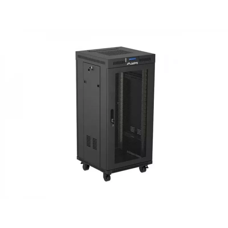 Armario rack LANBERG FF01-6624-23BL 24U autoportante 19